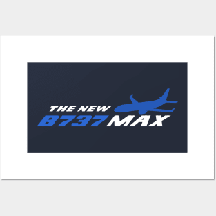 The New B737 Max Posters and Art